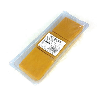 Mild Coloured Cheddar Slices 1kg (6 pack)